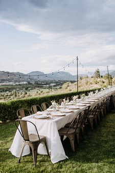 French Door Long Table Dinner